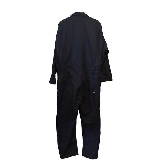 Berne Apparel Blue Canvas/Cotton Work/Mechanic/Farm Chore Jumpsuit Men's 2XL - Picture 2 of 5